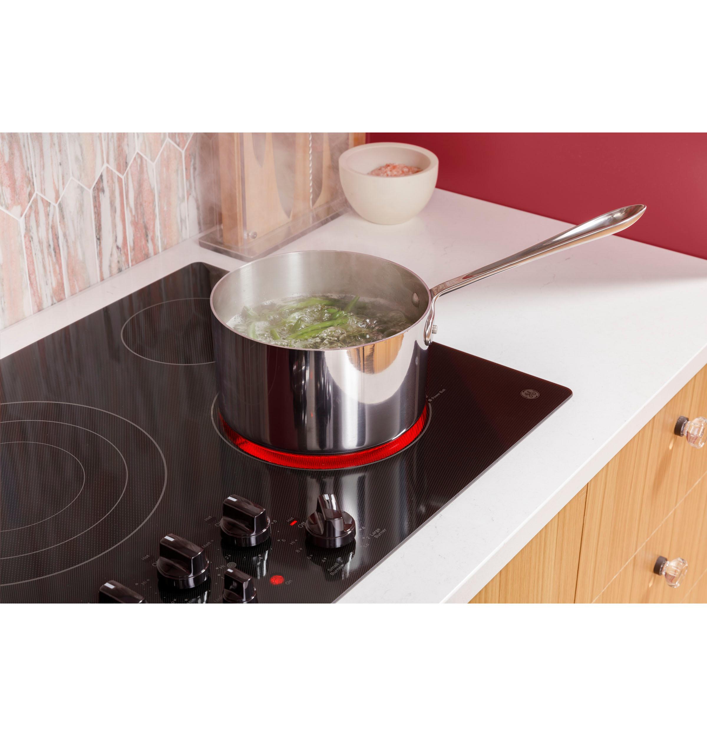 GE® 30" Built-In knob Control Electric Cooktop