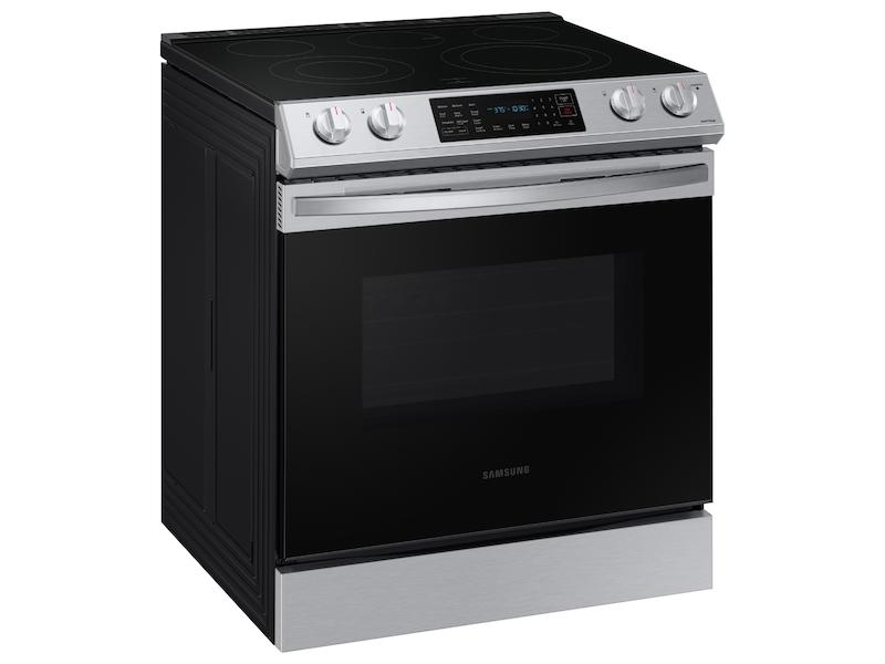 6.3 cu. ft. Smart Slide-in Electric Range with Convection in Stainless Steel