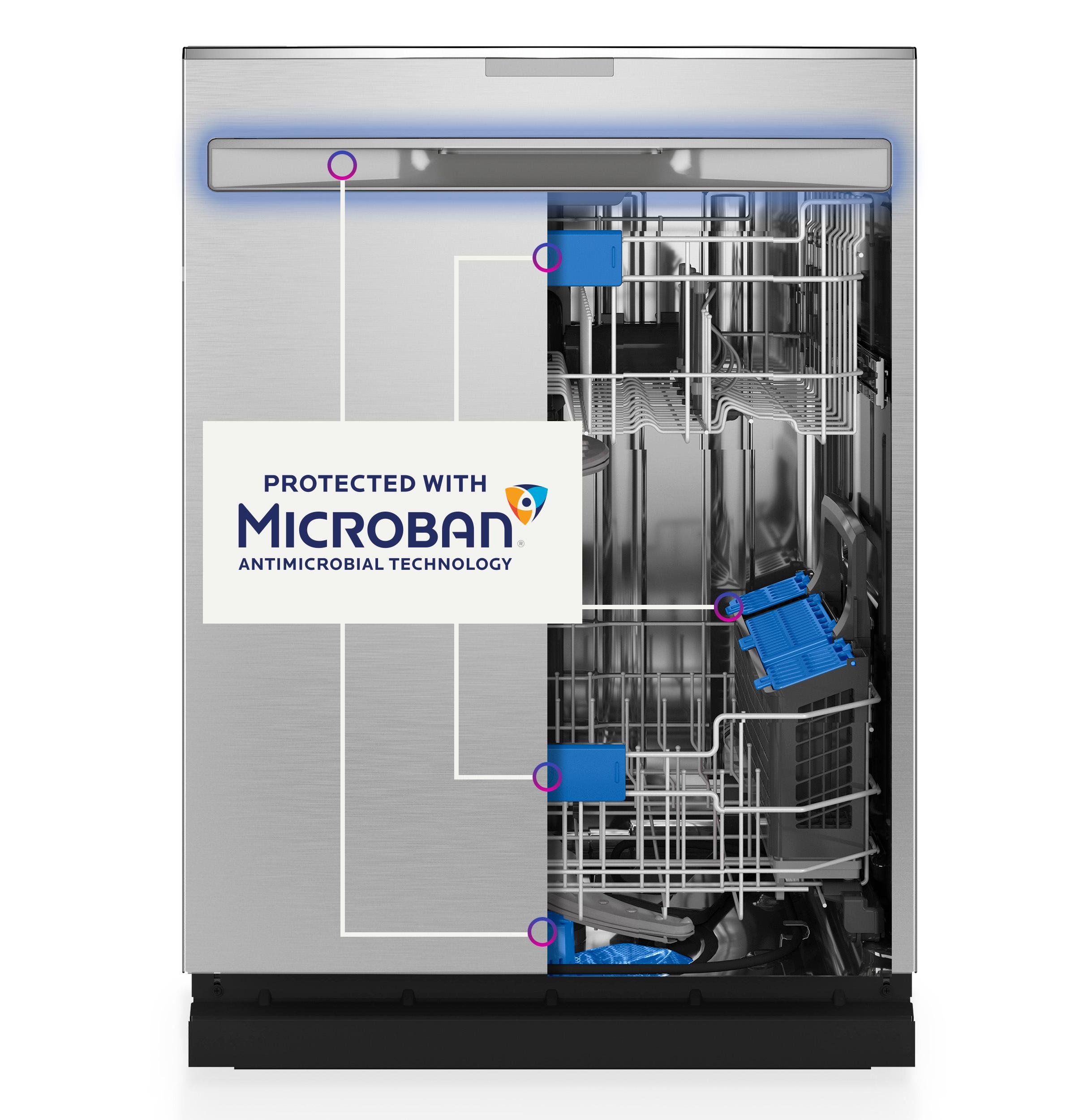 GE Profile™ ENERGY STAR® UltraFresh System Dishwasher with Stainless Steel Interior