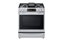 Lg LSGL6337F 6.3 cu. ft. Smart Gas Slide-in Range with InstaView® ProBake Convection®, Air Fry, and Air Sous Vide