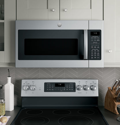 JVM7195SKSS GE® 1.9 Cu. Ft. Over-the-Range Sensor Microwave Oven