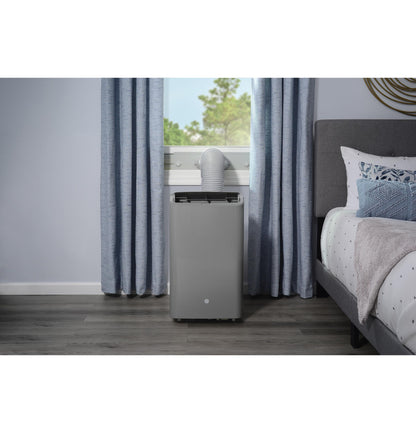 APWD07JASG GE® 7,500 BTU Smart Portable Air Conditioner with Dehumidifier and Remote, Grey
