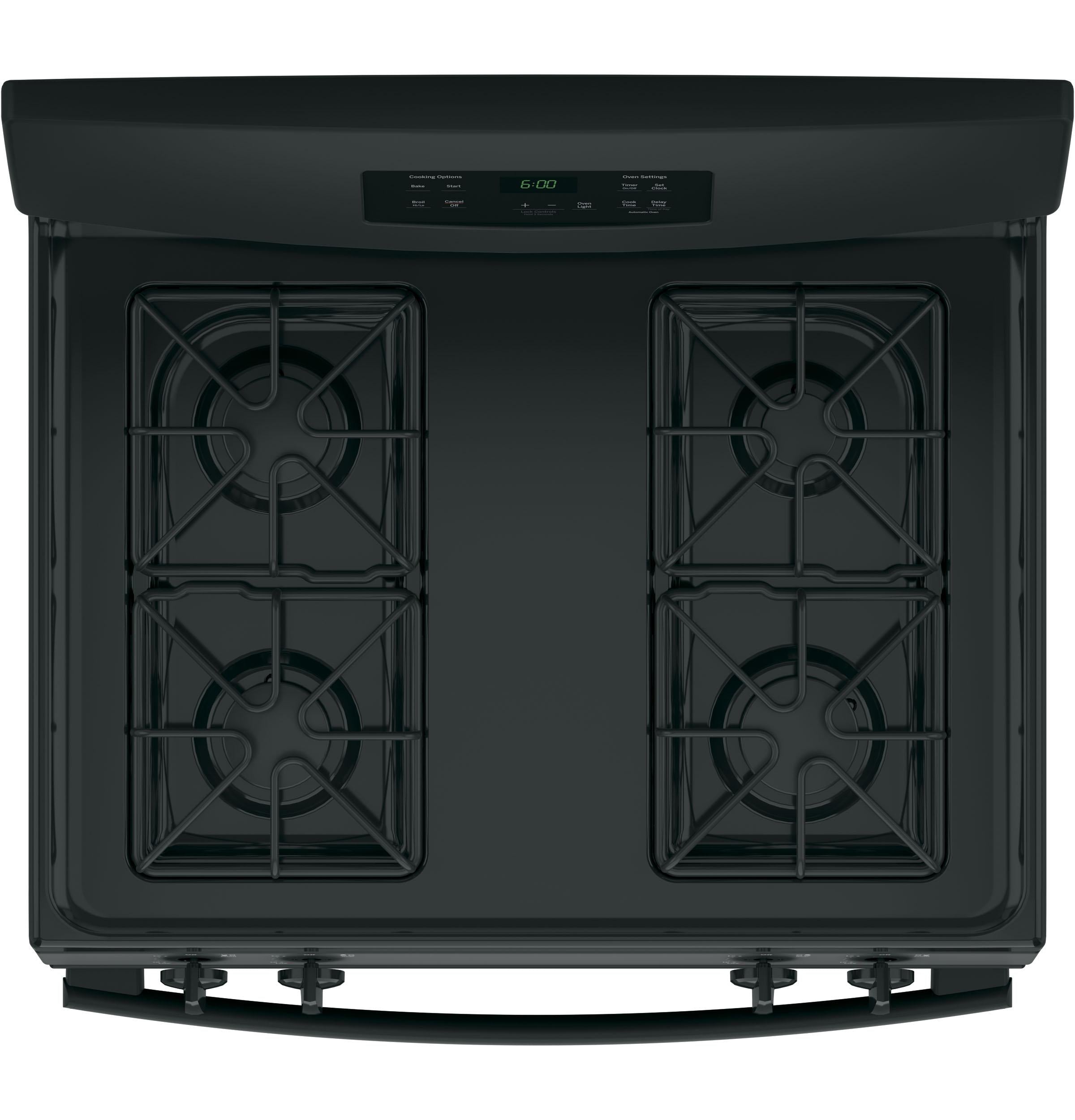 JGBS60DEKBB GE® 30" Free-Standing Gas Range