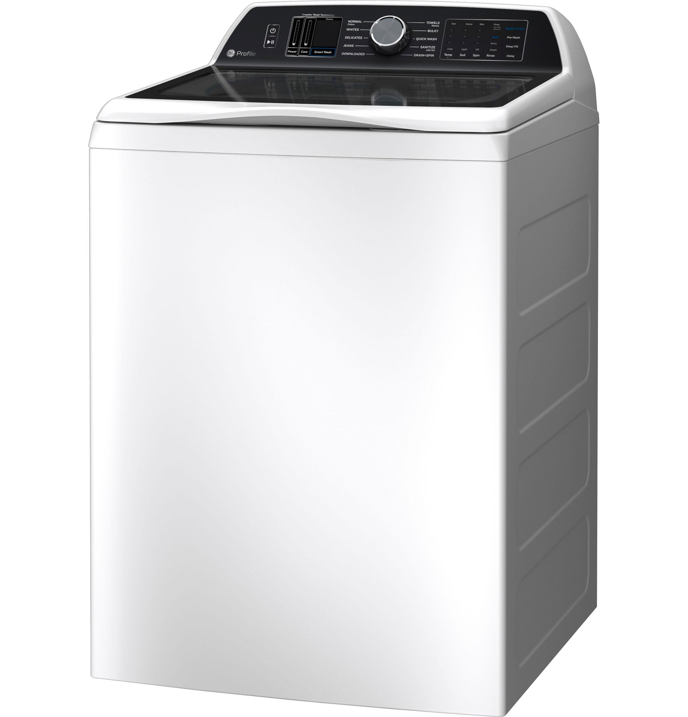 GE Profile™ ENERGY STAR® 5.3 cu. ft. Capacity Washer with Smarter Wash Technology and FlexDispense™