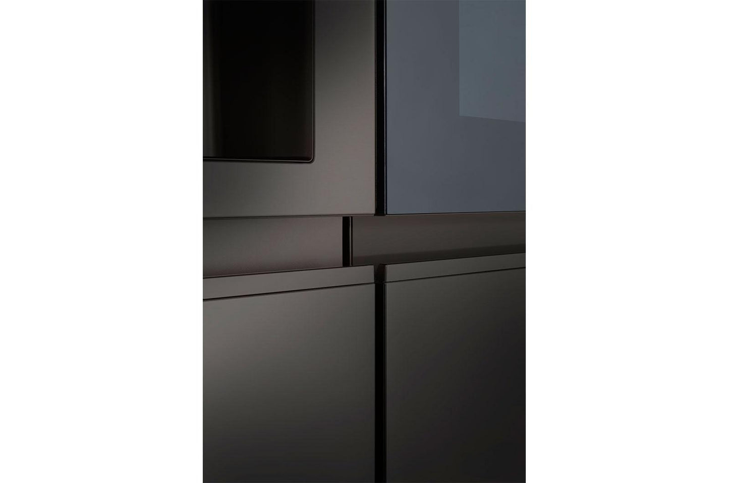 Lg LRSOC2306D 23 cu. Ft. Side-By-Side Counter-Depth InstaView® Refrigerator with Craft Ice™
