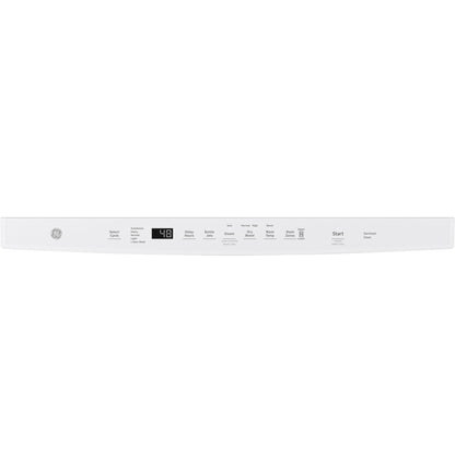 GE® Top Control with Stainless Steel Interior Dishwasher with Sanitize Cycle & Dry Boost with Fan Assist