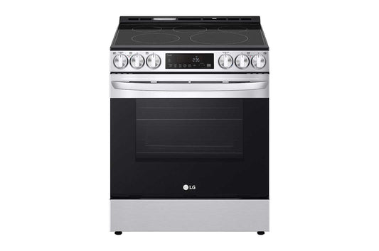Lg LSEL6333F 6.3 cu. ft. Smart Wi-Fi Enabled Fan Convection Electric Slide-in Range with Air Fry & EasyClean®