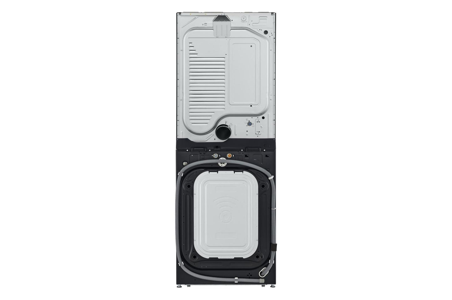 Lg WKEX200HGA Single Unit Front Load LG WashTower™ with Center Control™ 4.5 cu. ft. Washer and 7.4 cu. ft. Electric Dryer