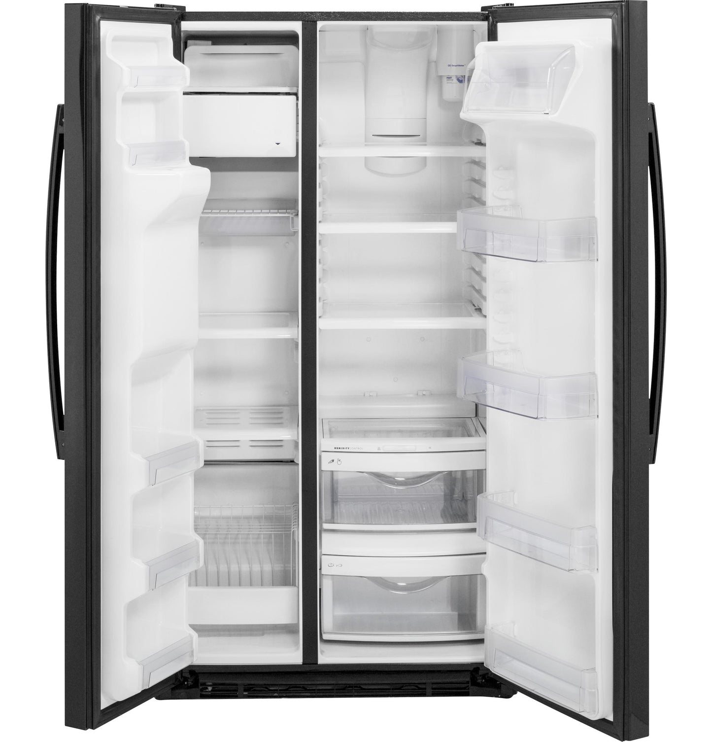 GZS22DGJBB GE® 21.9 Cu. Ft. Counter-Depth Side-By-Side Refrigerator