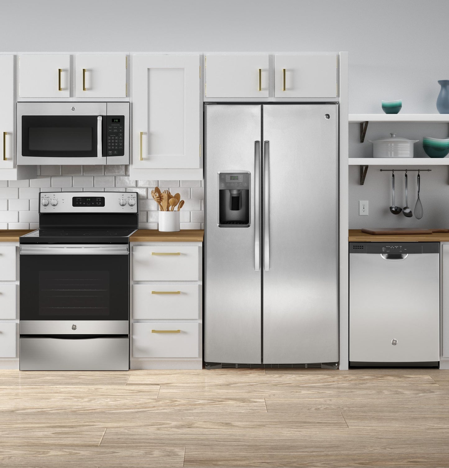 GE® 30" Free-Standing Electric Range
