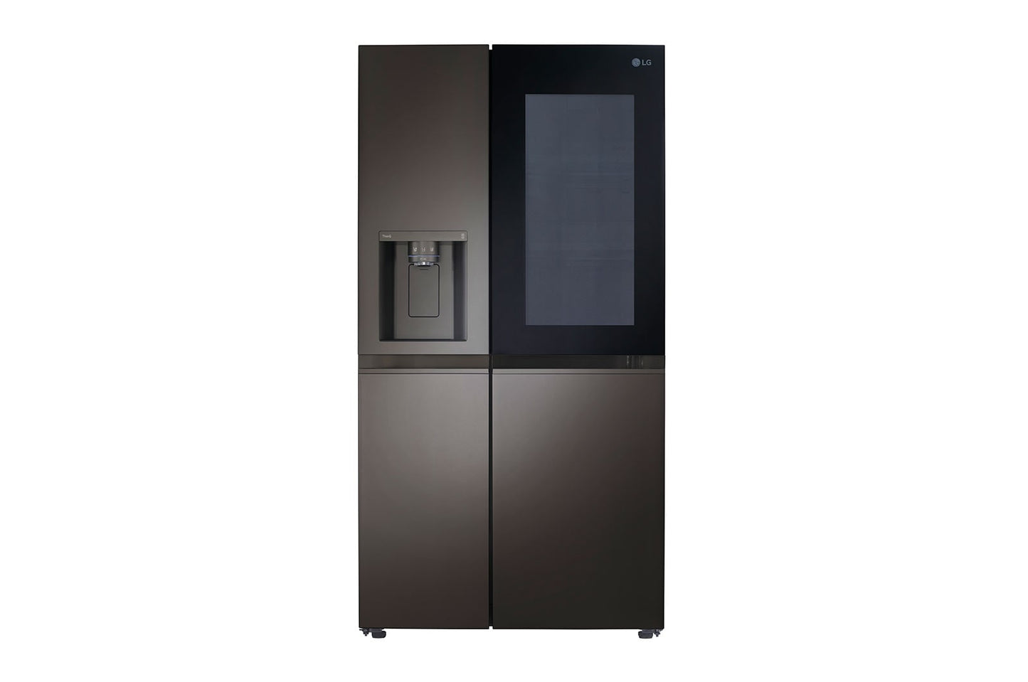 Lg LRSOC2306D 23 cu. Ft. Side-By-Side Counter-Depth InstaView® Refrigerator with Craft Ice™