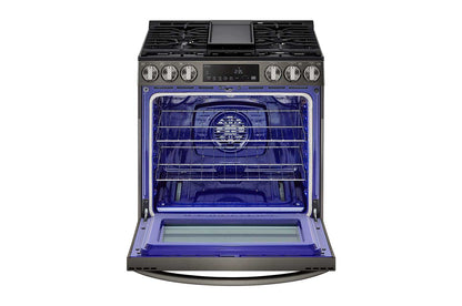 Lg LSGL5833D 5.8 cu ft. Smart Wi-Fi Enabled Fan Convection Gas Slide-in Range with Air Fry & EasyClean®