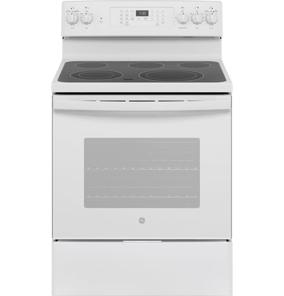 GE® 30" Free-Standing Electric Convection Range with No Preheat Air Fry