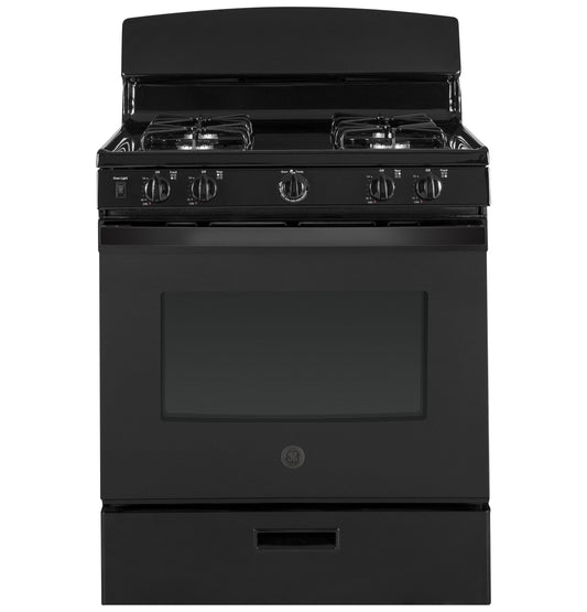 JGBS30DEKBB GE® 30" Free-Standing Gas Range