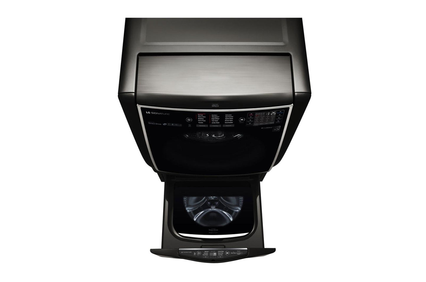 WD205CK LG SIGNATURE 1.0 cu. ft. LG SideKick™ Pedestal Washer, LG TWINWash™ Compatible
