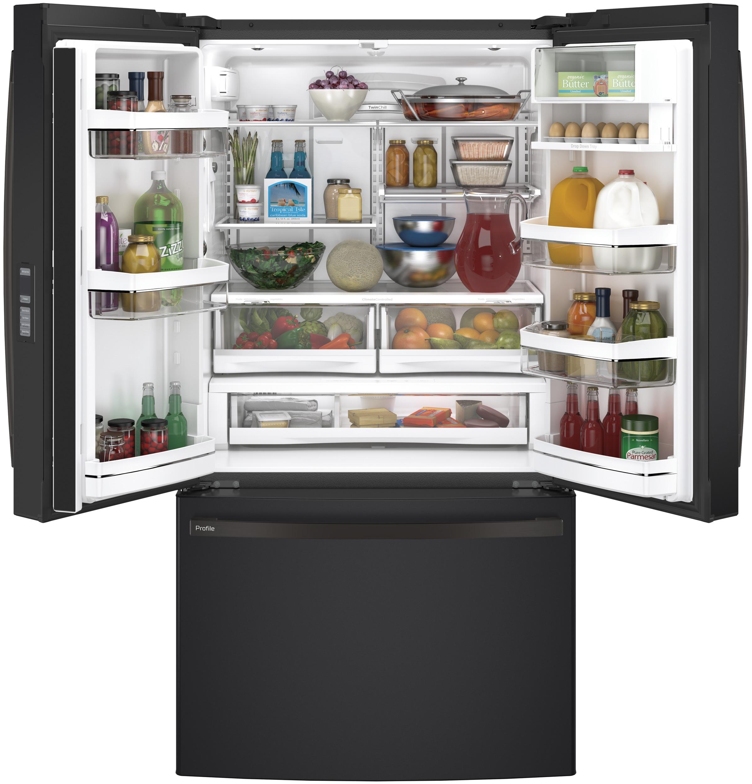 GE Profile™ Series ENERGY STAR® 23.1 Cu. Ft. Counter-Depth French-Door Refrigerator