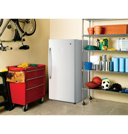FUF17SMRWW GE® 17.3 Cu. Ft. Frost-Free Garage Ready Upright Freezer