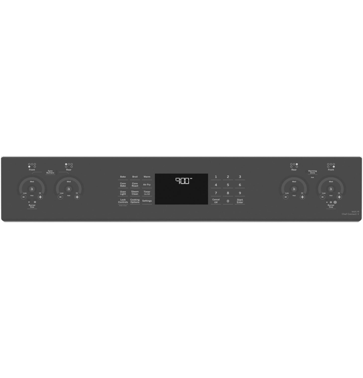 PSS93YPFS GE Profile™ 30" Smart Slide-In Electric Convection Fingerprint Resistant Range with No Preheat Air Fry