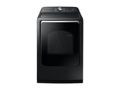Samsung DVG54R7600V 7.4 cu. ft. Gas Dryer with Steam Sanitize+ in Black Stainless Steel