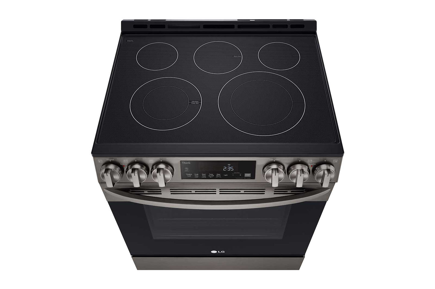 Lg LSEL6333D 6.3 cu ft. Smart Wi-Fi Enabled Fan Convection Electric Slide-in Range with Air Fry & EasyClean®