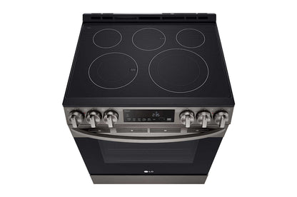 Lg LSEL6333D 6.3 cu ft. Smart Wi-Fi Enabled Fan Convection Electric Slide-in Range with Air Fry & EasyClean®