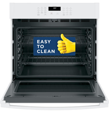 JTS3000DNWW GE® 30" Smart Built-In Self-Clean Single Wall Oven with Never-Scrub Racks