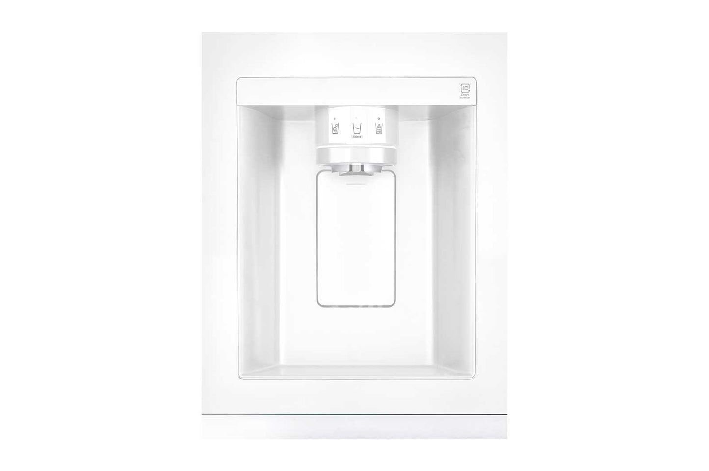 Lg 27 cu. ft. Side-by-Side Refrigerator with Smooth Touch Ice Dispenser