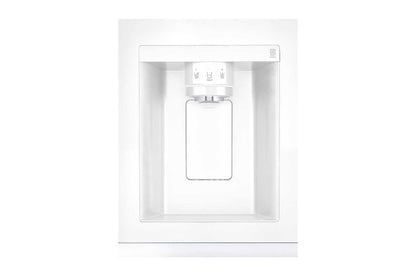 Lg 27 cu. ft. Side-by-Side Refrigerator with Smooth Touch Ice Dispenser