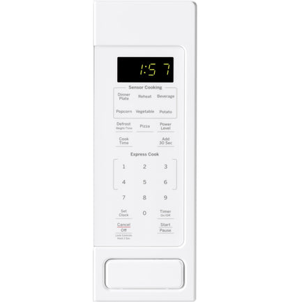 JES1657DMWW GE® 1.6 Cu. Ft. Countertop Microwave Oven