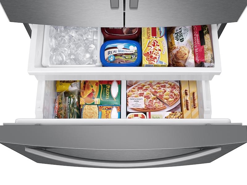 28 cu. ft. 3-Door French Door Refrigerator with Family Hub™ in Stainless Steel