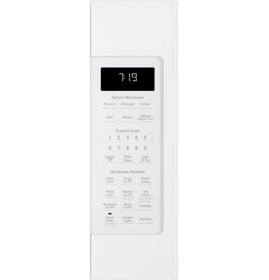 JVM7195DKWW GE® 1.9 Cu. Ft. Over-the-Range Sensor Microwave Oven