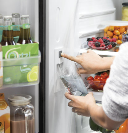 GNE27JYMFS GE ENERGY STAR 27.0 Cu. Ft. Fingerprint Resistant French-Door Refrigerator