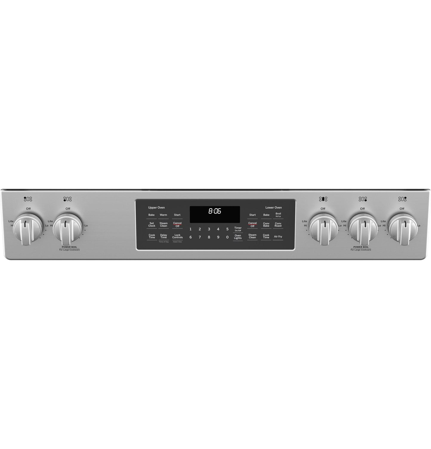 JGSS86SPSS GE 30" Slide-In Front Control Gas Double Oven Range