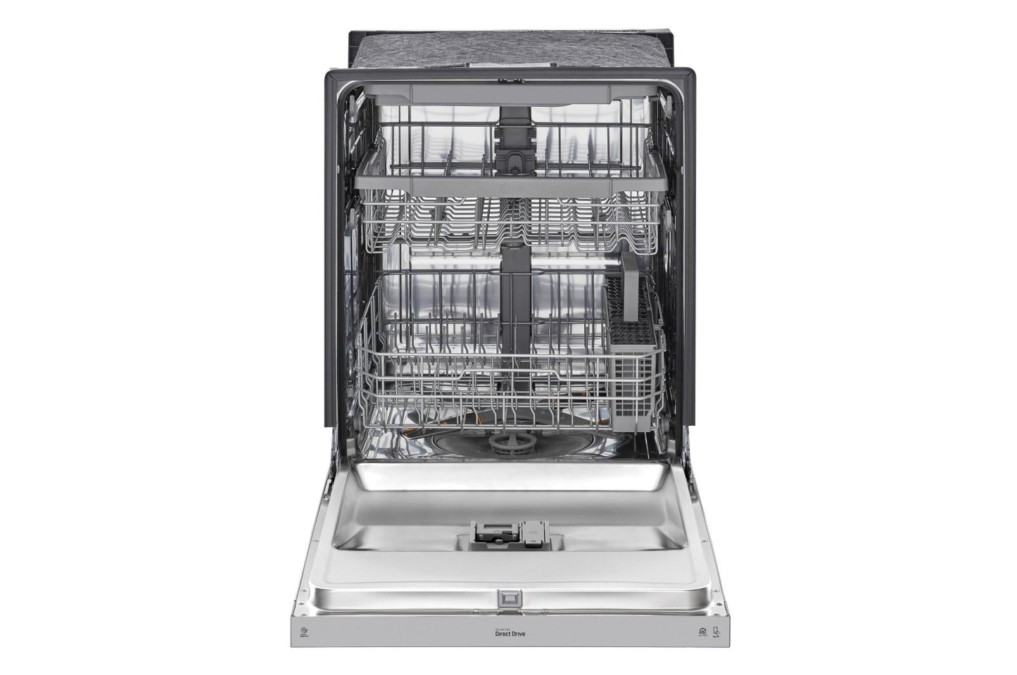 Lg LDFN4542S 24 Inch Wide QuadWash™ Front Control Dishwasher - Stainless Steel