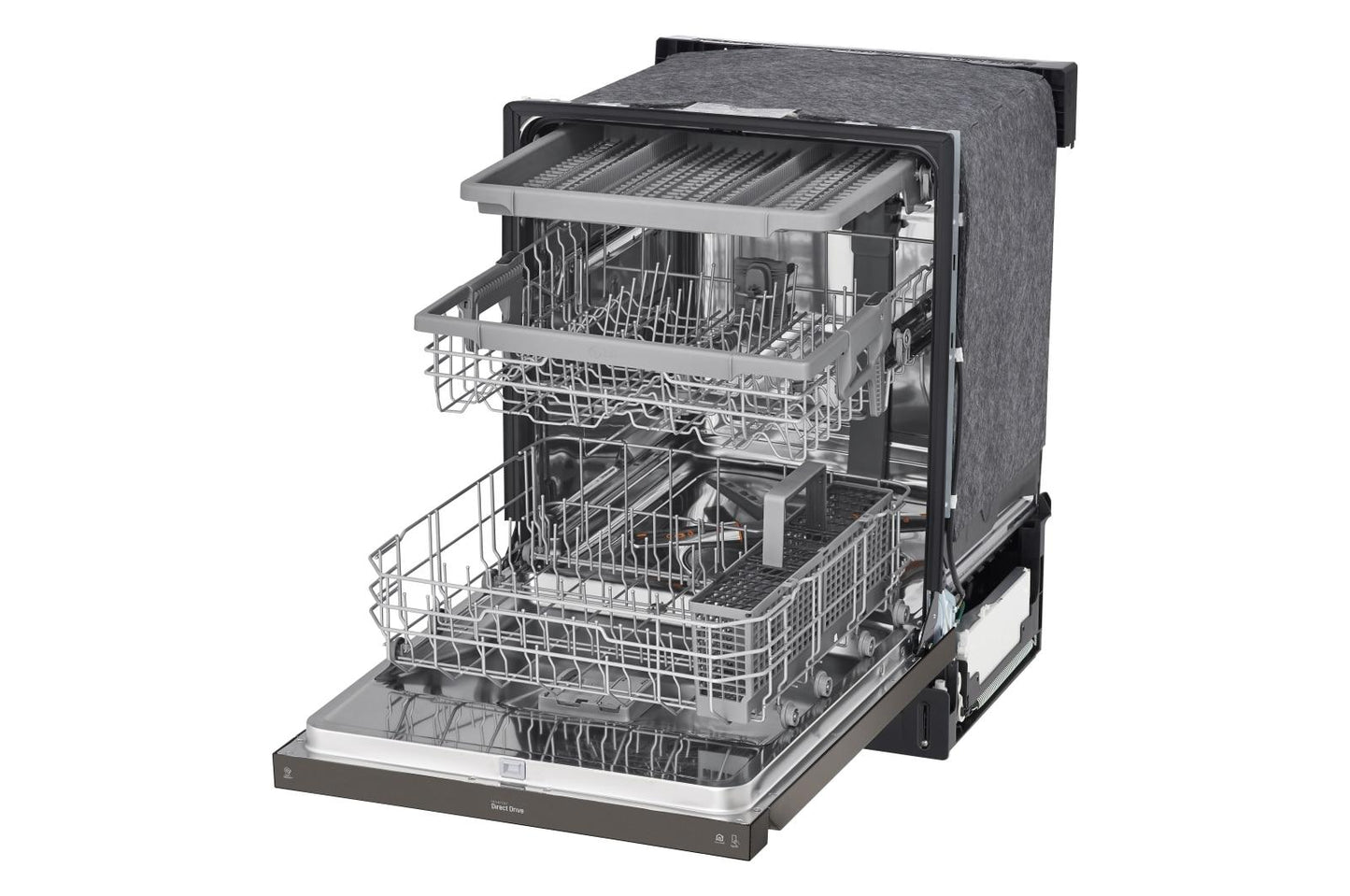 Lg LDFN4542D Front Control Dishwasher with QuadWash™ and 3rd Rack