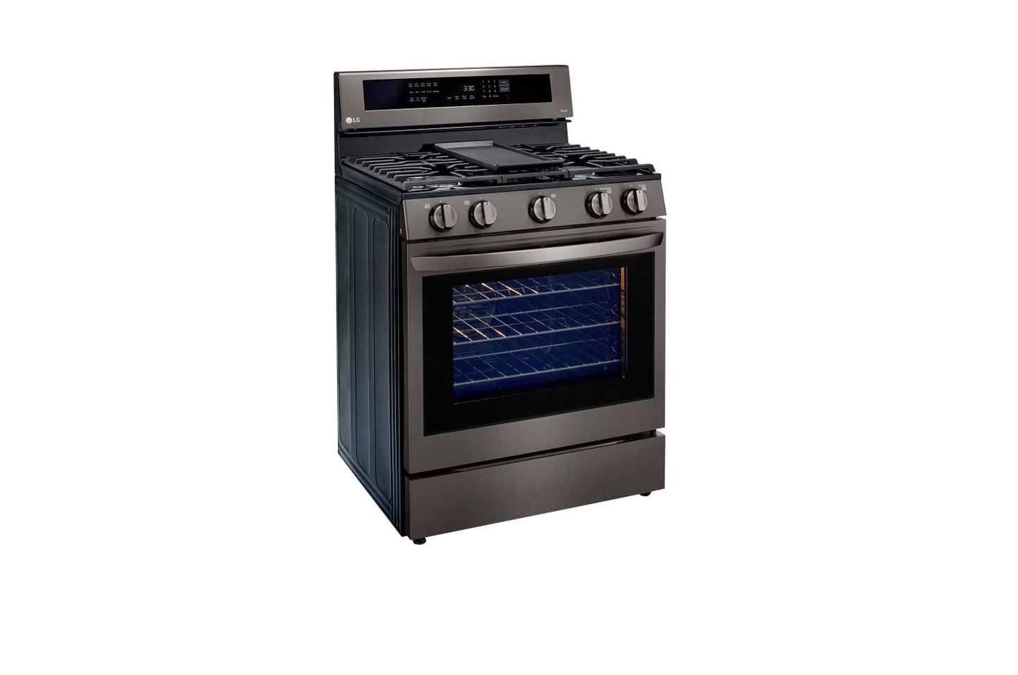Lg LRGL5825D 5.8 cu ft. Smart Wi-Fi Enabled True Convection InstaView® Gas Range with Air Fry