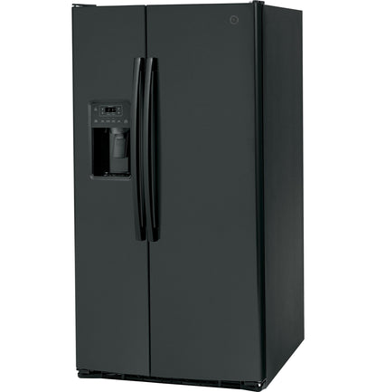 GSE25GGPBB GE® ENERGY STAR® 25.3 Cu. Ft. Side-By-Side Refrigerator