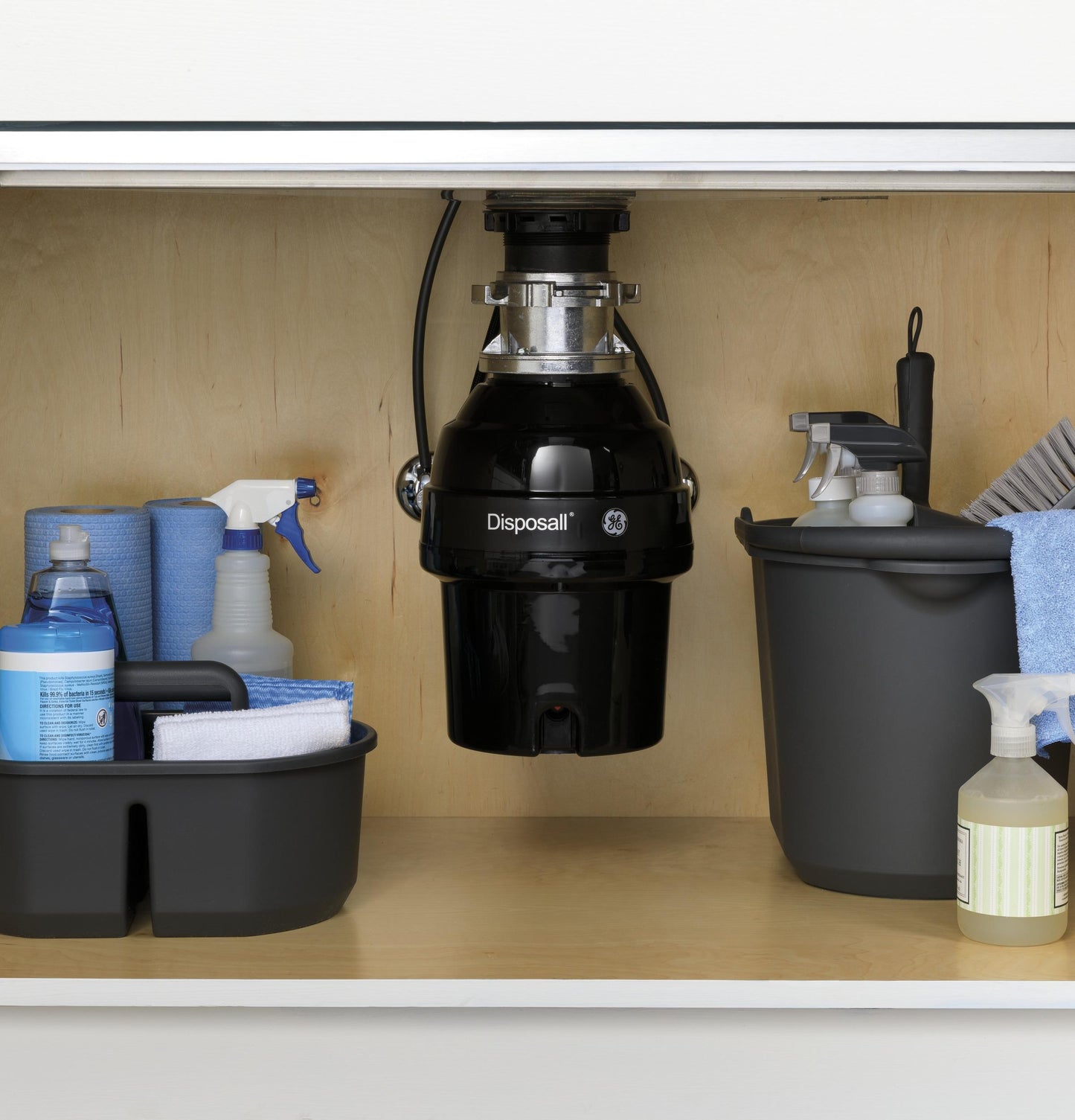 GFB760N GE® 3/4 HP Batch Feed Garbage Disposer Non-Corded