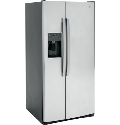 GSS23GYPFS GE 23.0 Cu. Ft. Side-By-Side Refrigerator