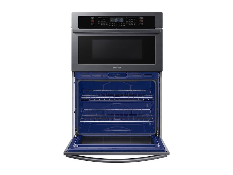 Samsung NQ70T5511DG 30" Microwave Combination Wall Oven with Wi-Fi in Black Stainless Steel