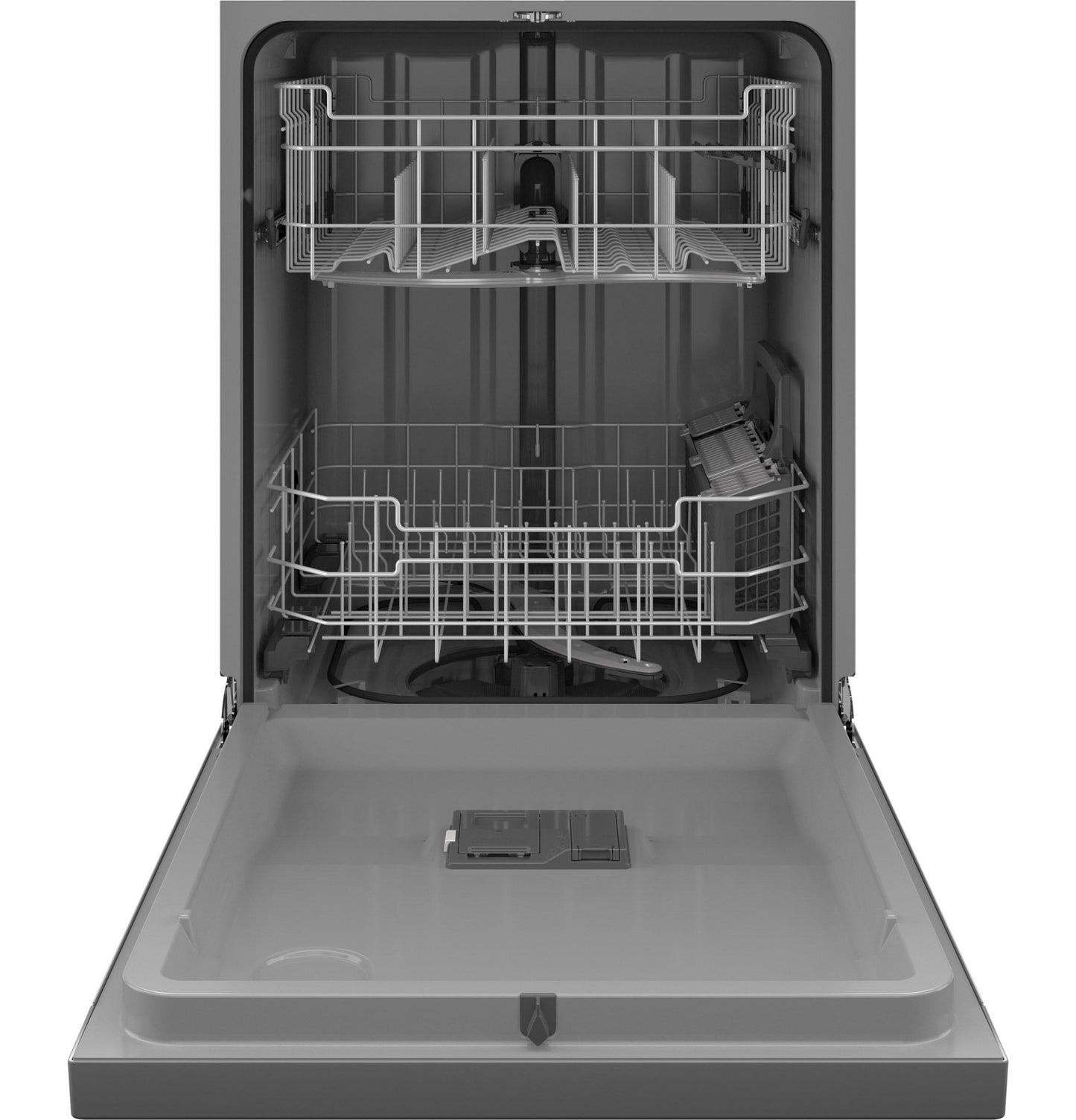 GDF550PSRSS GE ENERGY STAR Front Control with Plastic Interior Dishwasher with Sanitize Cycle & Dry Boost