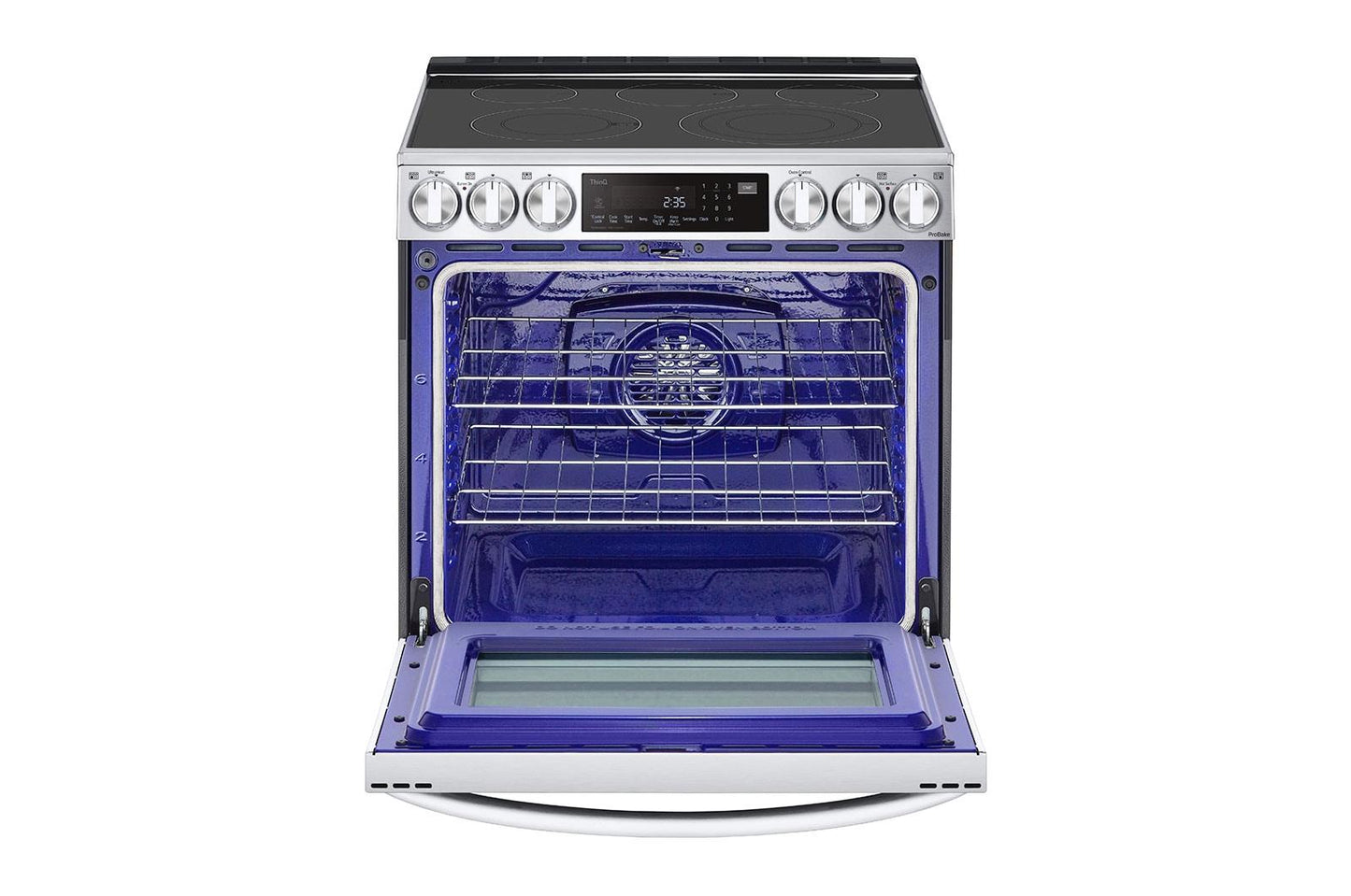 Lg 6.3 cu ft. Smart wi-fi Enabled ProBake Convection® InstaView® Electric Slide-In Range with Air Fry