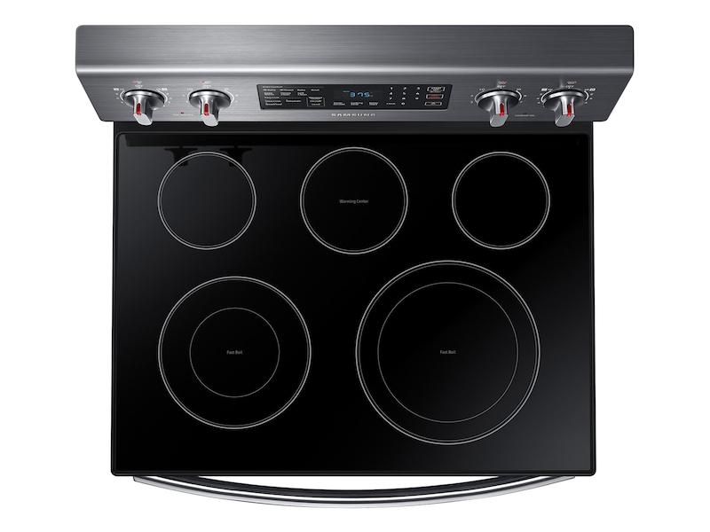 Samsung NE59M4320SG 5.9 cu. ft. Freestanding Electric Range with Convection in Black Stainless Steel