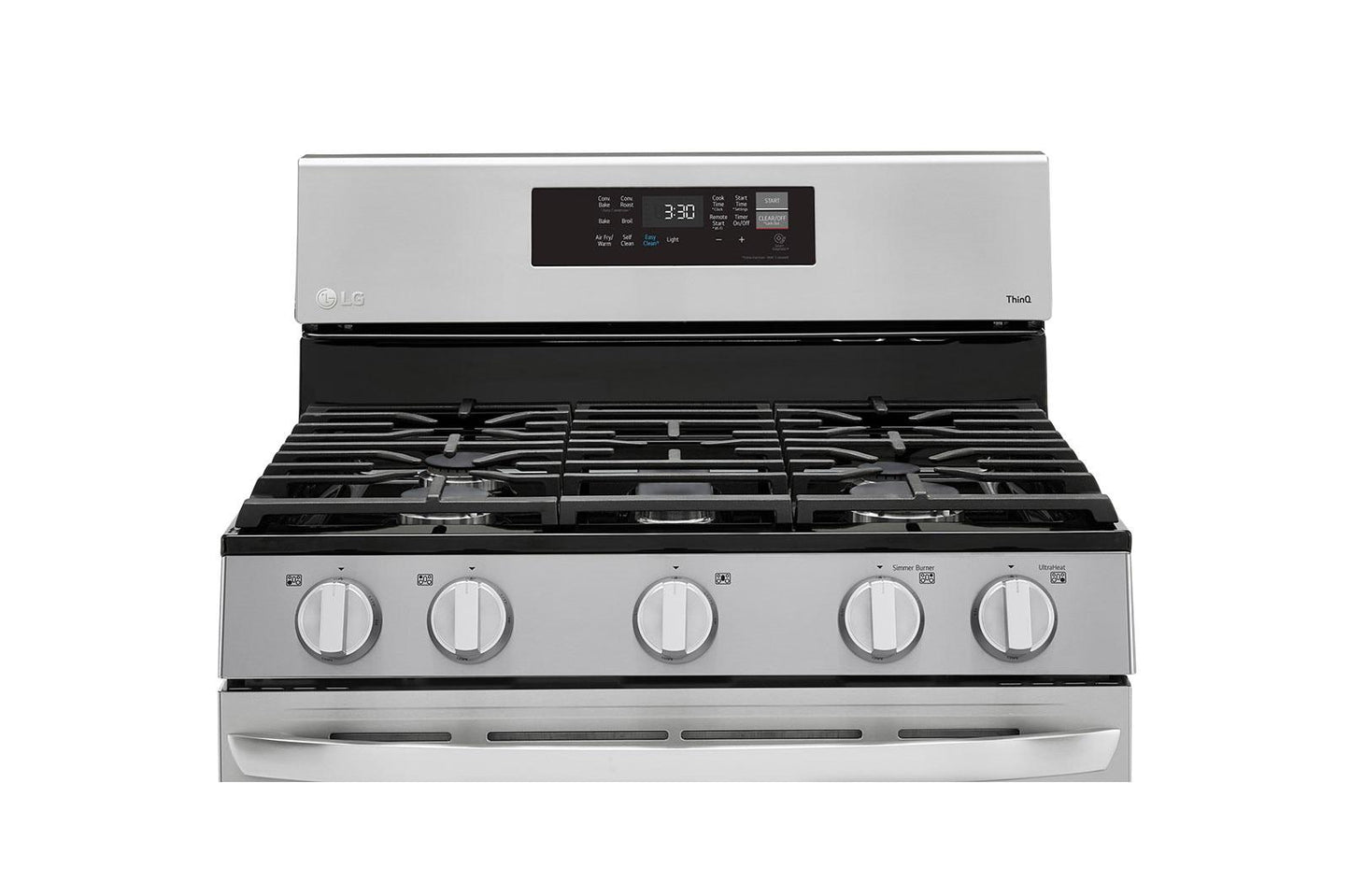 Lg LRGL5823S 5.8 cu ft. Smart Wi-Fi Enabled Fan Convection Gas Range with Air Fry & EasyClean®