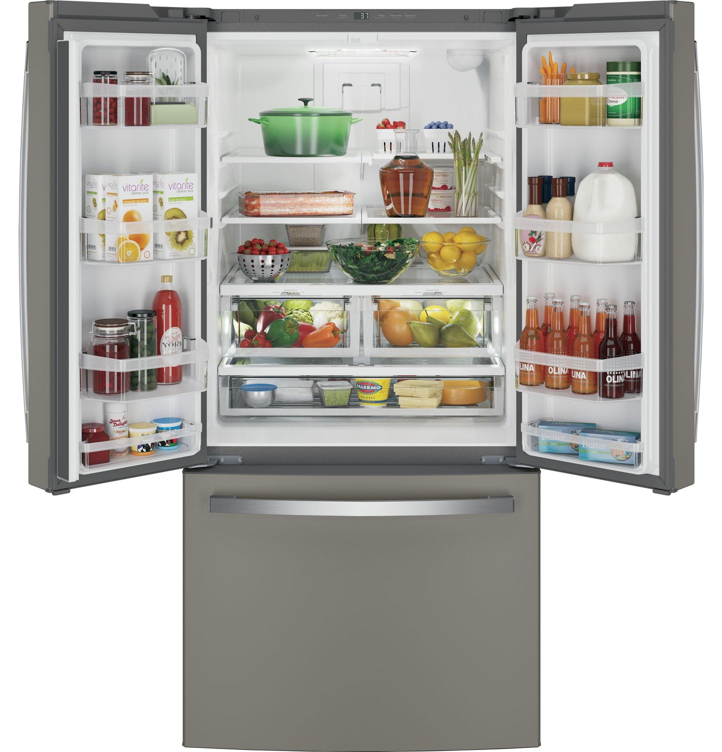 GNE25JMKES GE® ENERGY STAR® 24.7 Cu. Ft. French-Door Refrigerator