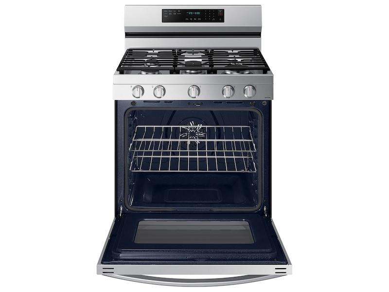 6.0 cu. ft. Smart Freestanding Gas Range with No-Preheat Air Fry, Convection+ & Stainless Cooktop in Stainless Steel