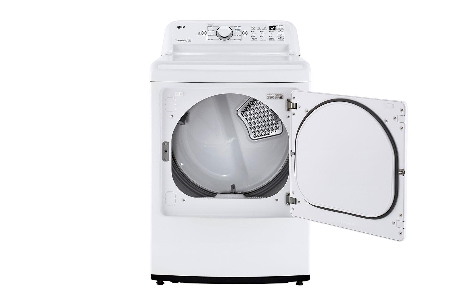 Lg 7.3 cu. ft. Ultra Large Capacity Electric Dryer with Sensor Dry Technology