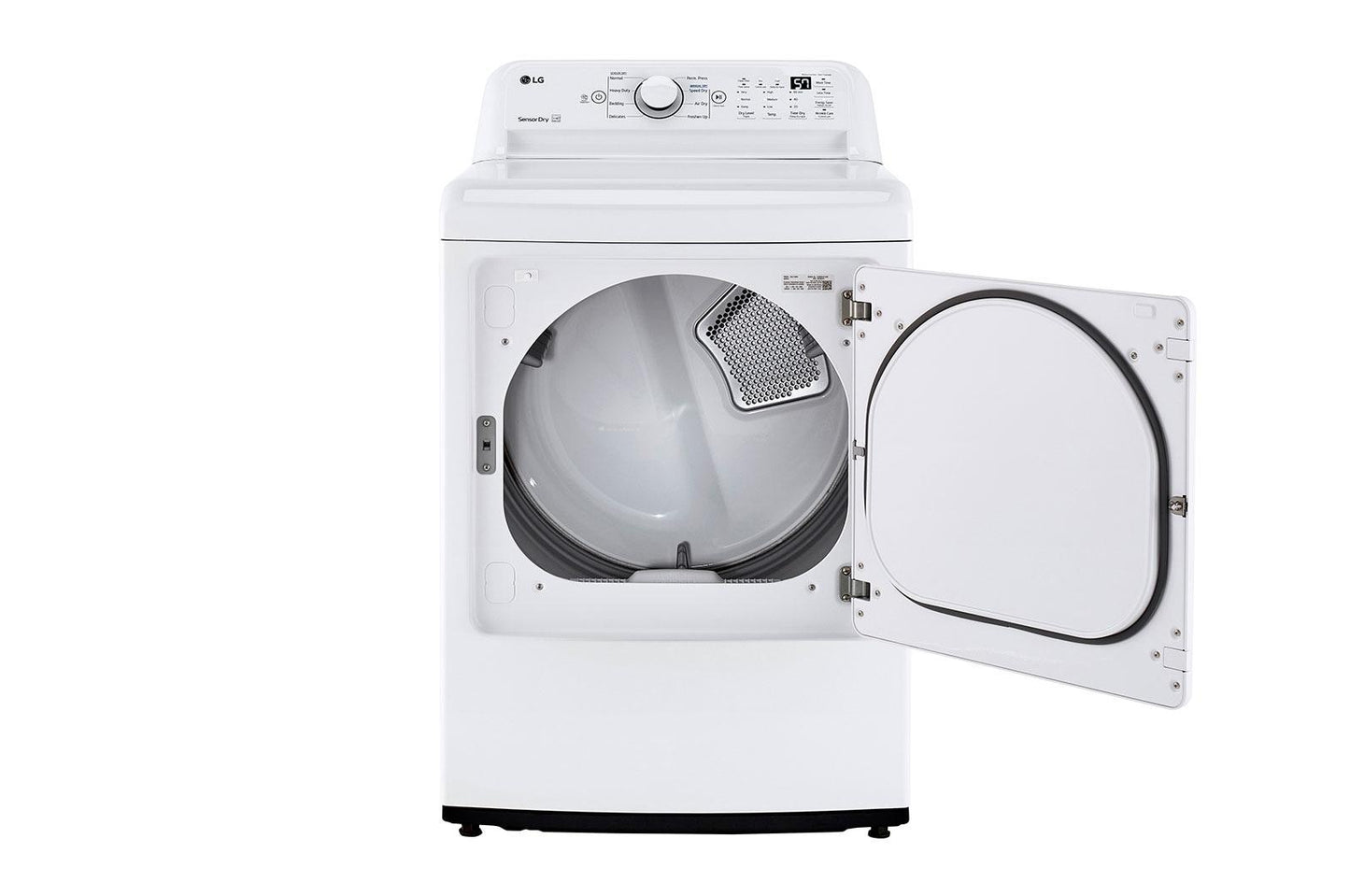 Lg DLE7000W 7.3 cu.ft. Ultra Large High Efficiency Dryer™ , Electric, White