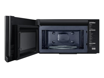 Samsung MC17T8000CG 1.7 cu ft. Smart Over-the-Range Microwave with Convection & Slim Fry™ in Black Stainless Steel