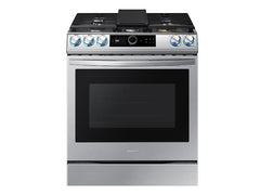 Samsung 6.0 cu ft. Smart Slide-in Gas Range with Smart Dial